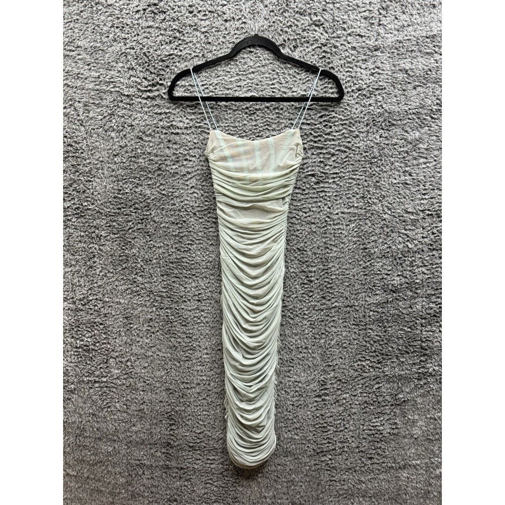 Nookie ruched slip spaghetti dress.‎ Size XS Eden